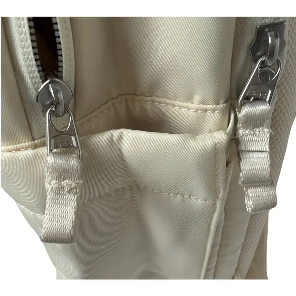 All in Motion Backpack Cream Lifestyle Bag School Travel Casual 17.5” NWT